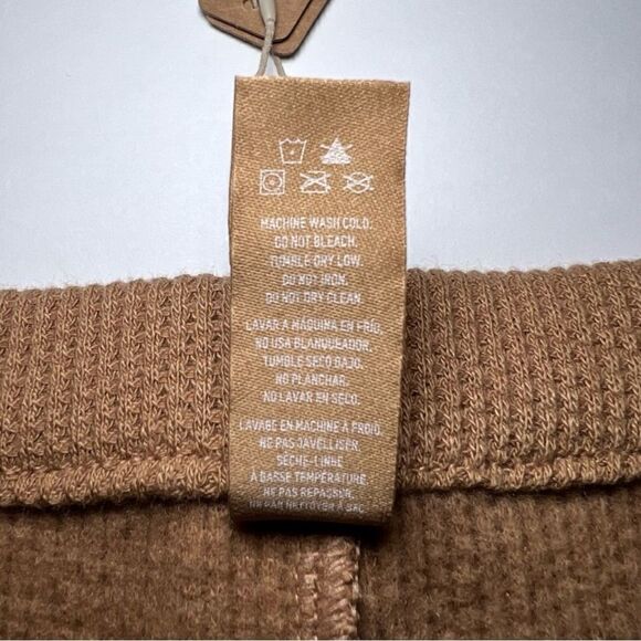 SKIMS Waffle Shorts in Camel - Picture 7 of 7